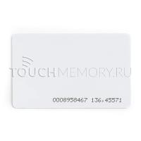MIFARE 1K ISO CARD карта с номером