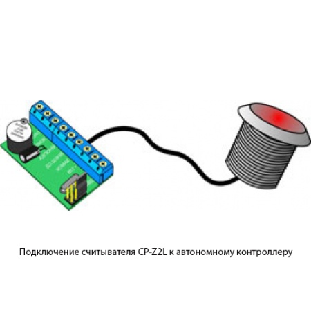CP-Z-2 (мод. E P) считыватель врезной бесконтактный IRON LOGIC