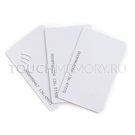 MIFARE 1K ISO CARD карта с номером